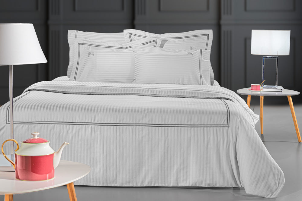 Bedsheet Set Nice Cement D.Silver 270x280