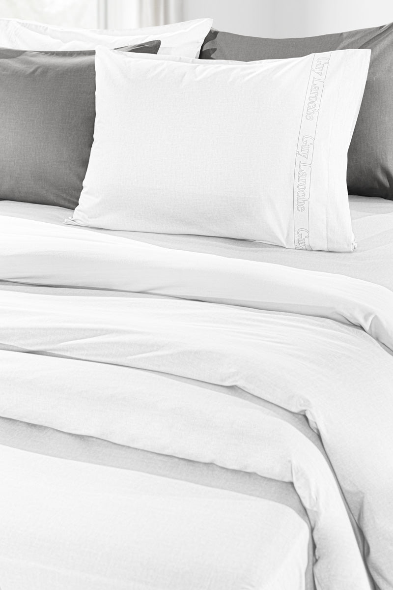 Fitted Sheet Colour Plus White 140X200