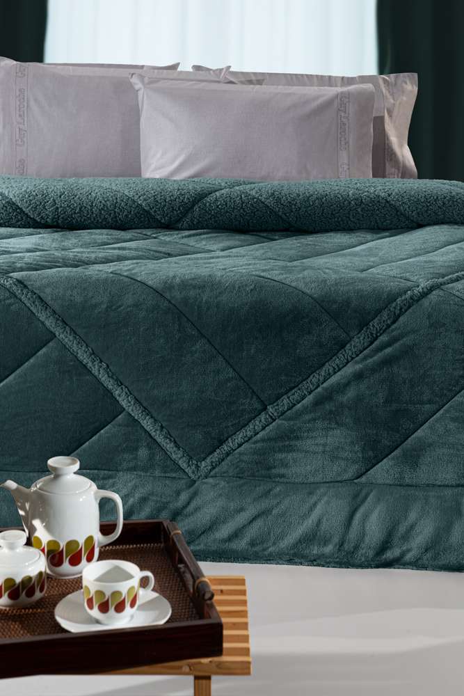 Quilt Paloma Emerald 240X260