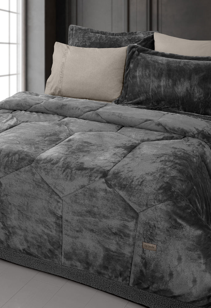 Πάπλωμα Prisma Anthracite 240X260