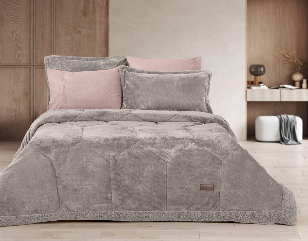 Quilt Prisma Natural 240X260