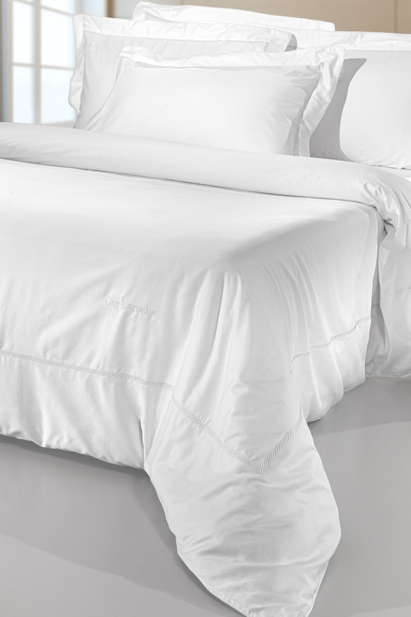 Quilt Cover Elite White/White 240X250