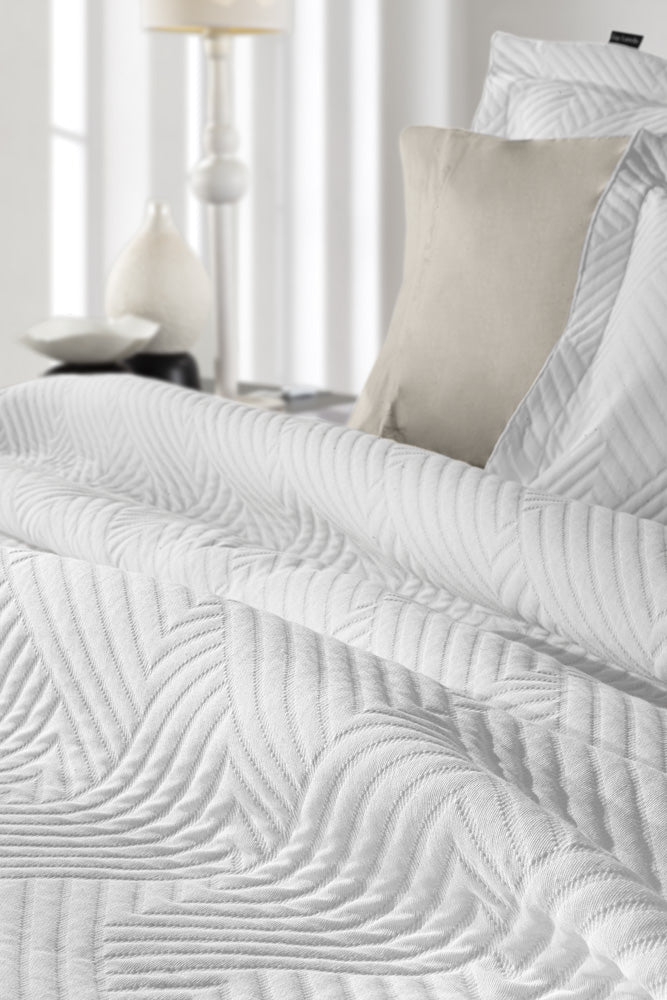 Bedspread Lupo White 245X260