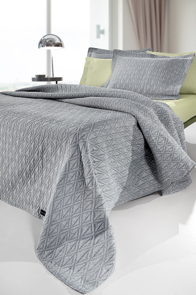 Bedspread Oasis Anthracite 245X260