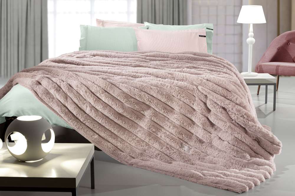 Blanket St.Moritz Old Pink 240X260