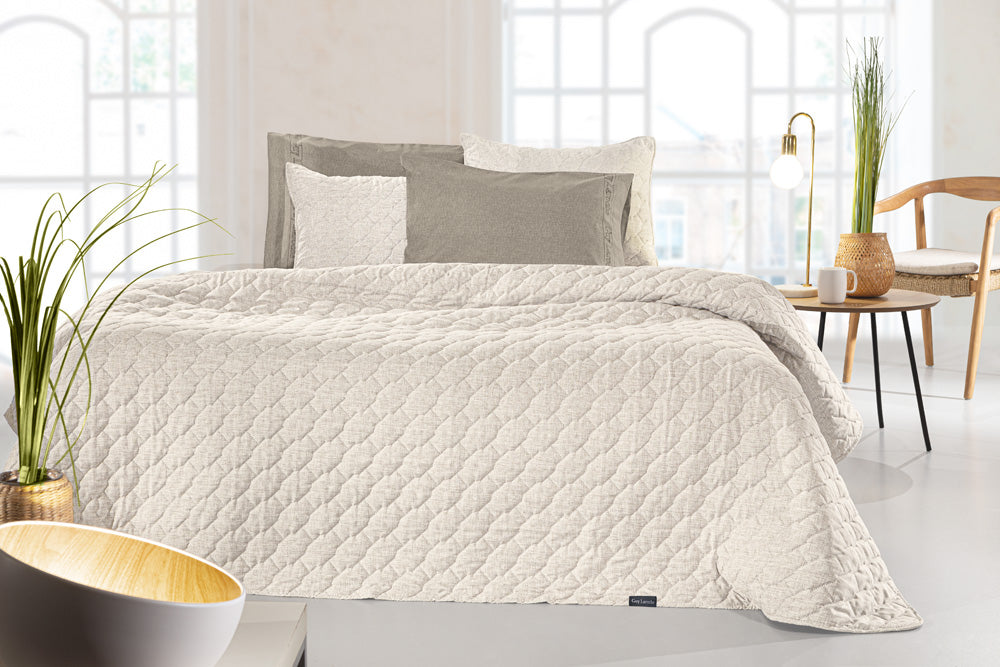 Bedspread Kiara Natural 220X240