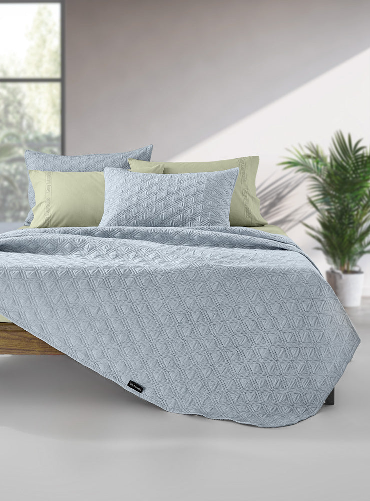 Bedspread Tempest Blue 240X250