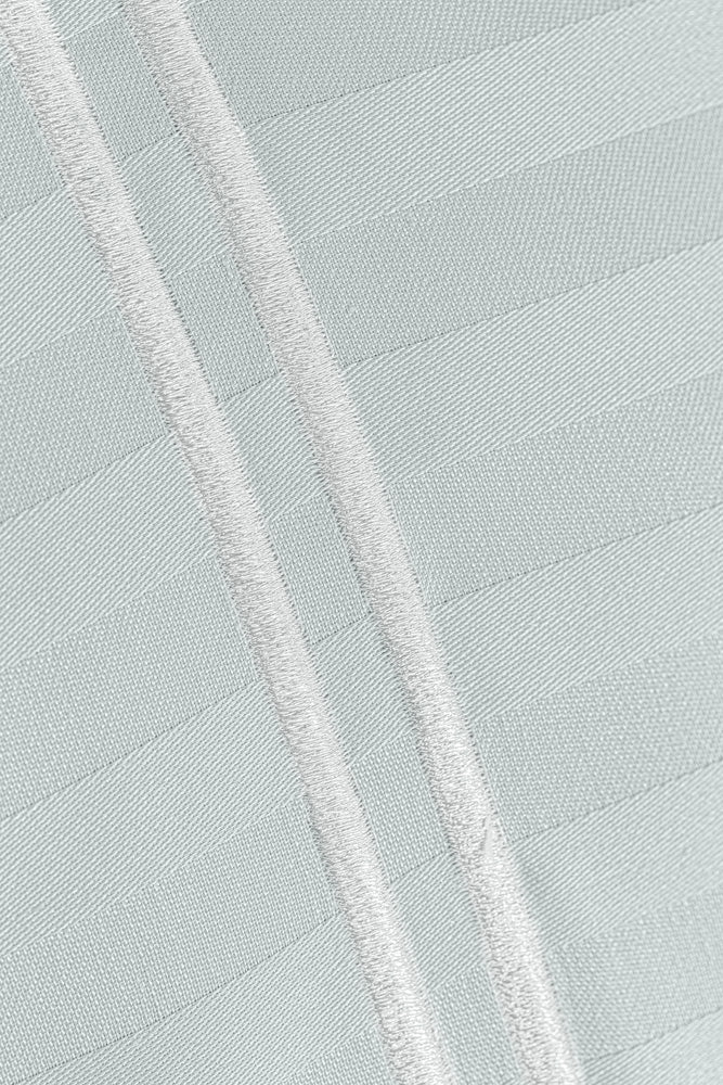 Pair of Pillowcases Nice Moonlight-White Oxford