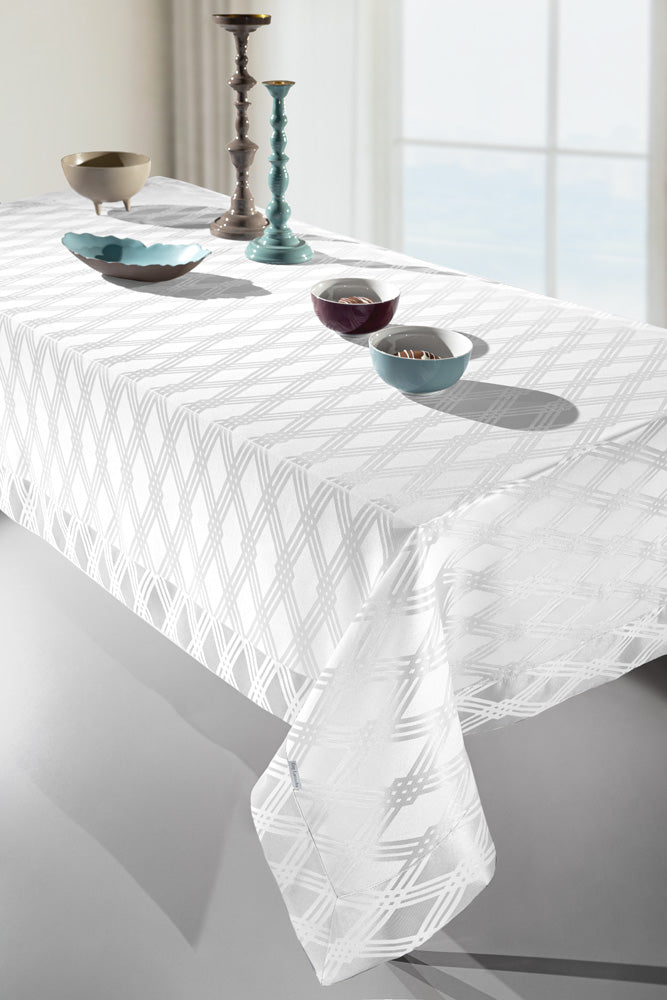 Tablecloth Ottimo White 160X320