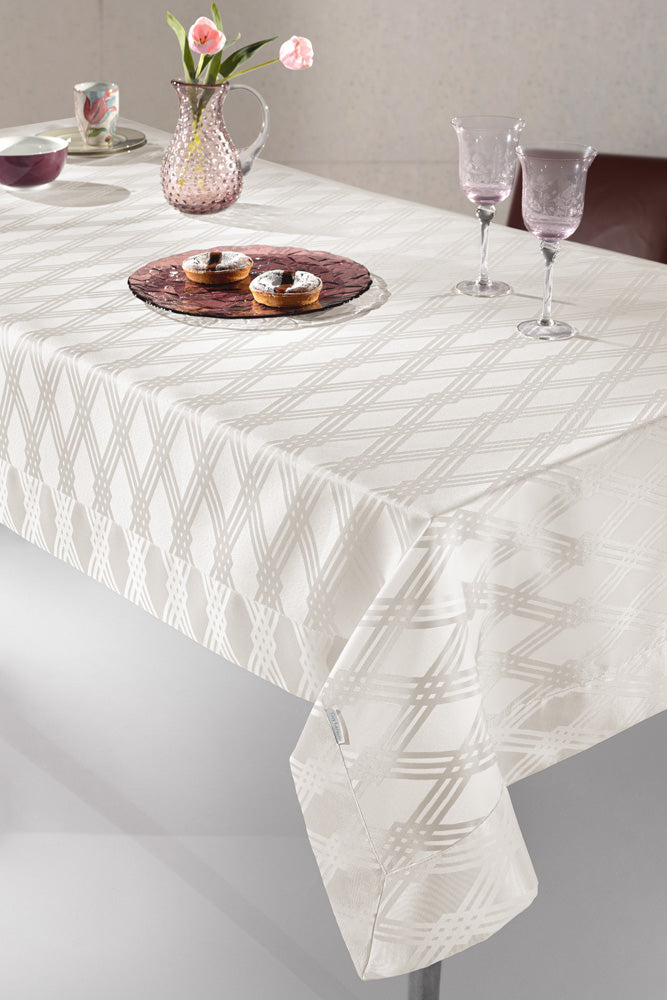 Tablecloth Ottimo Ivory 160X320