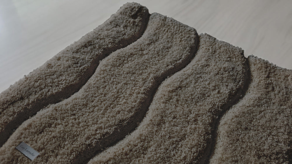 Bath Mat Fancy Khaki 55X85