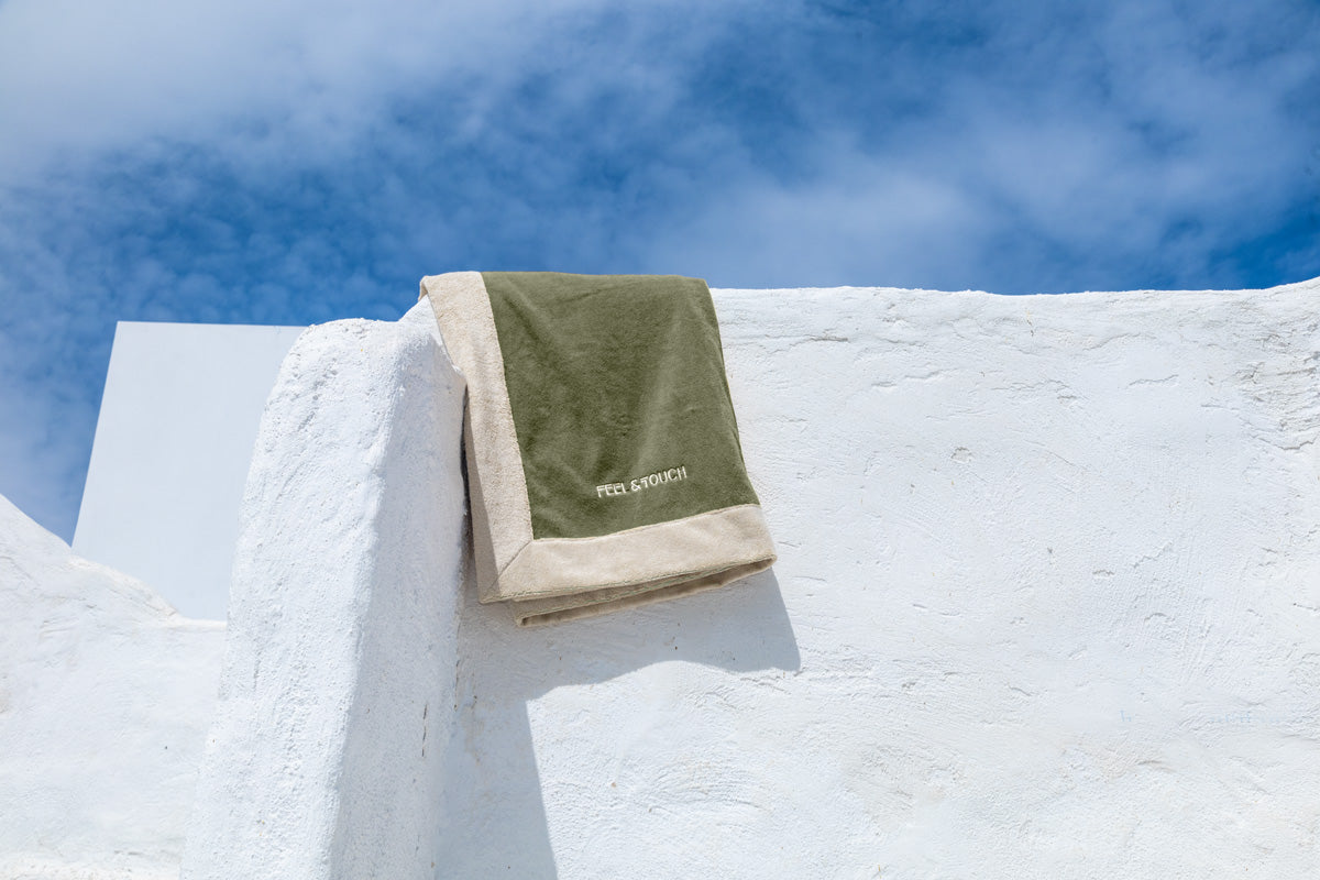 Beach Towel Caribbean Khaki 80X170