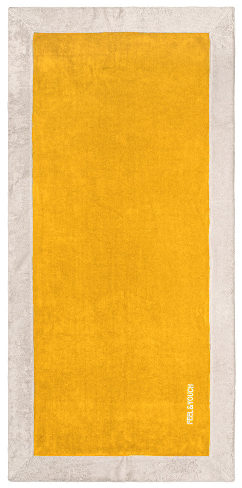 Beach Towel Caribbean Mustard 80X170