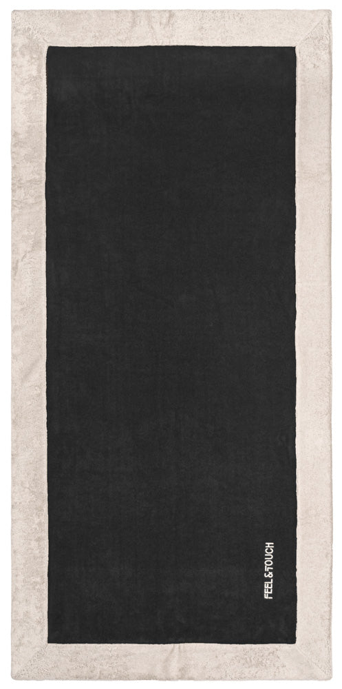 Beach Towel Caribbean Black 80X170