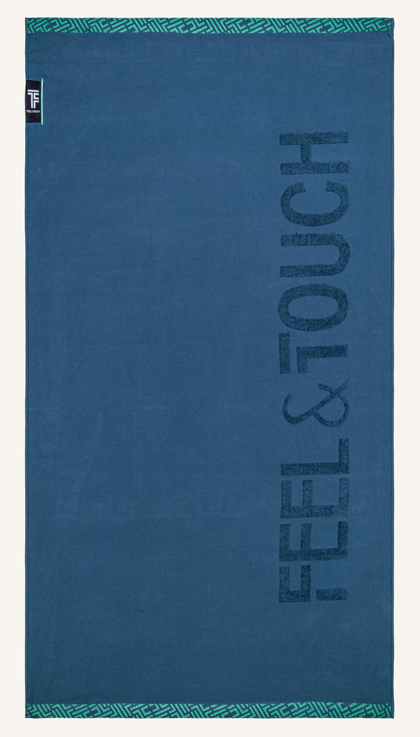 Beach Towel Sunny Cobalt 90X180