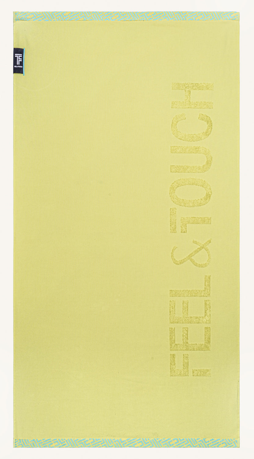 Beach Towel Sunny Lime 90X180