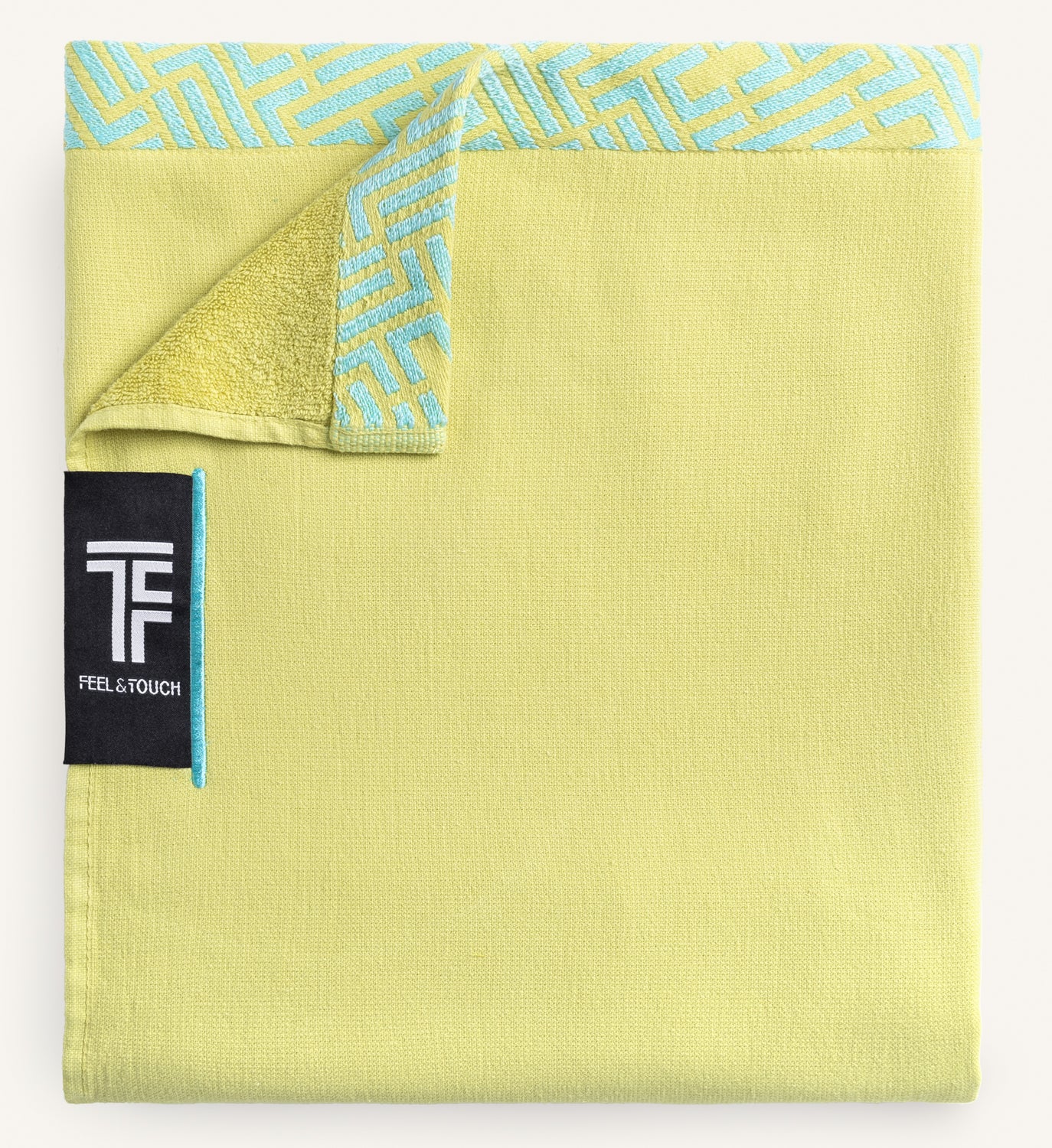 Beach Towel Sunny Lime 90X180