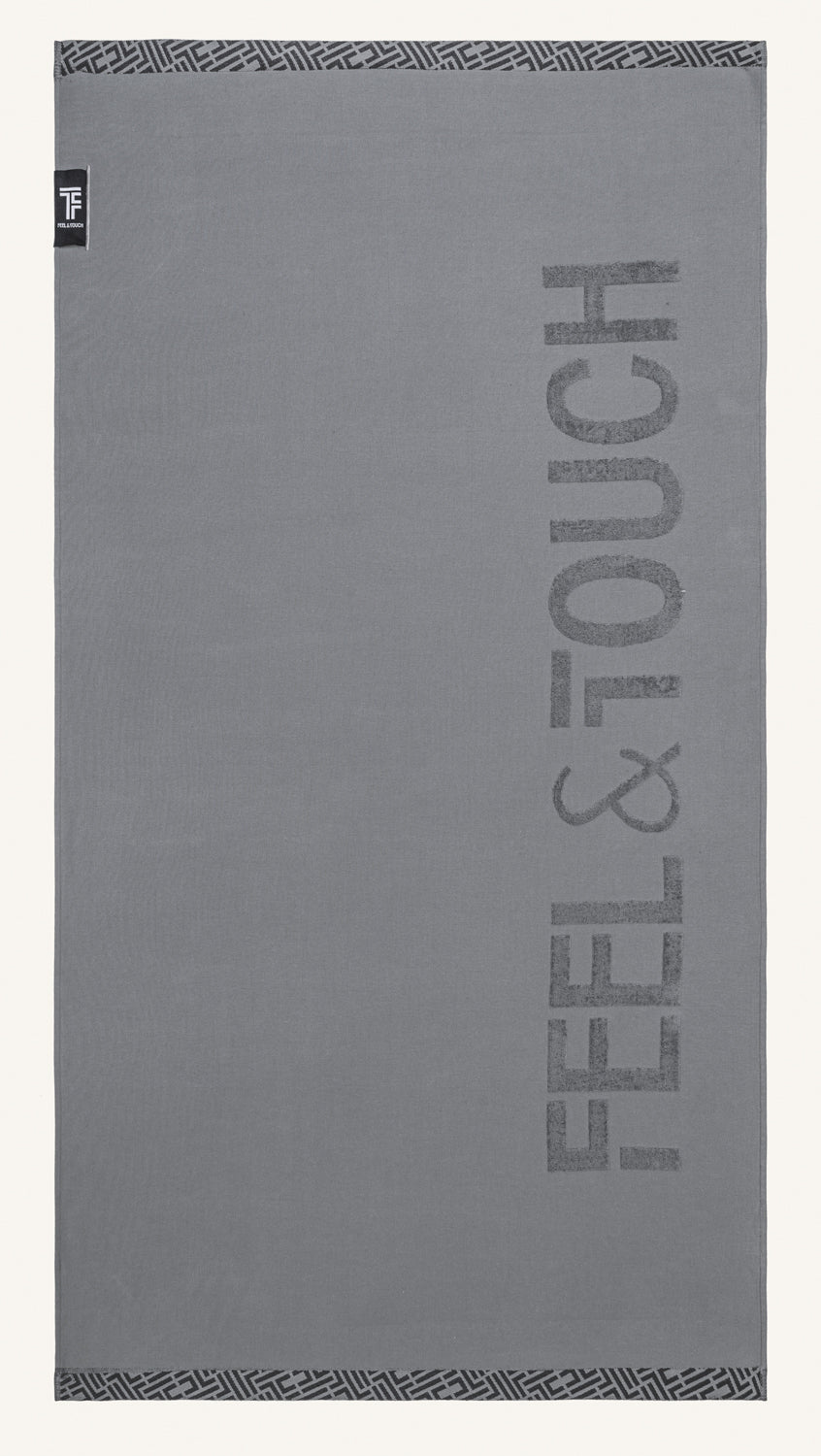 Beach Towel Sunny Anthracite 90X180
