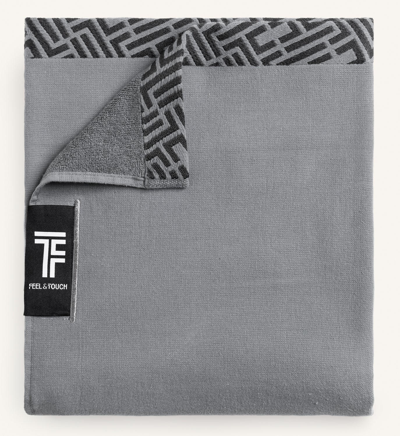 Beach Towel Sunny Anthracite 90X180