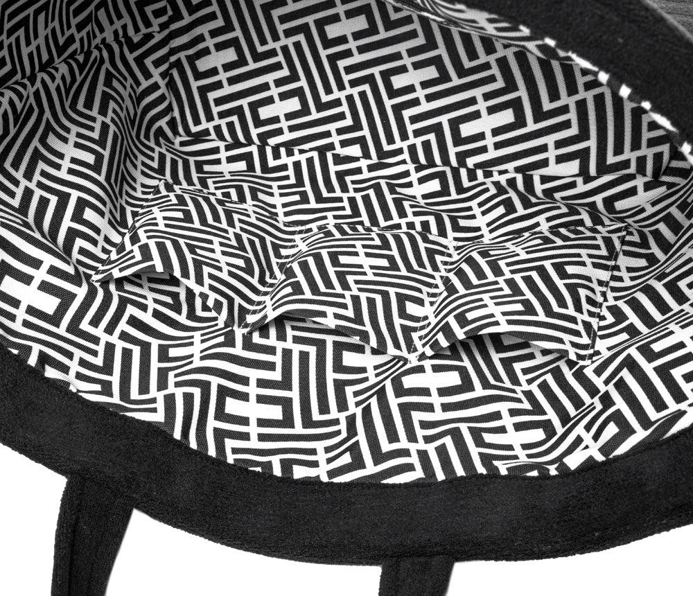 Beach Bag Icon Black