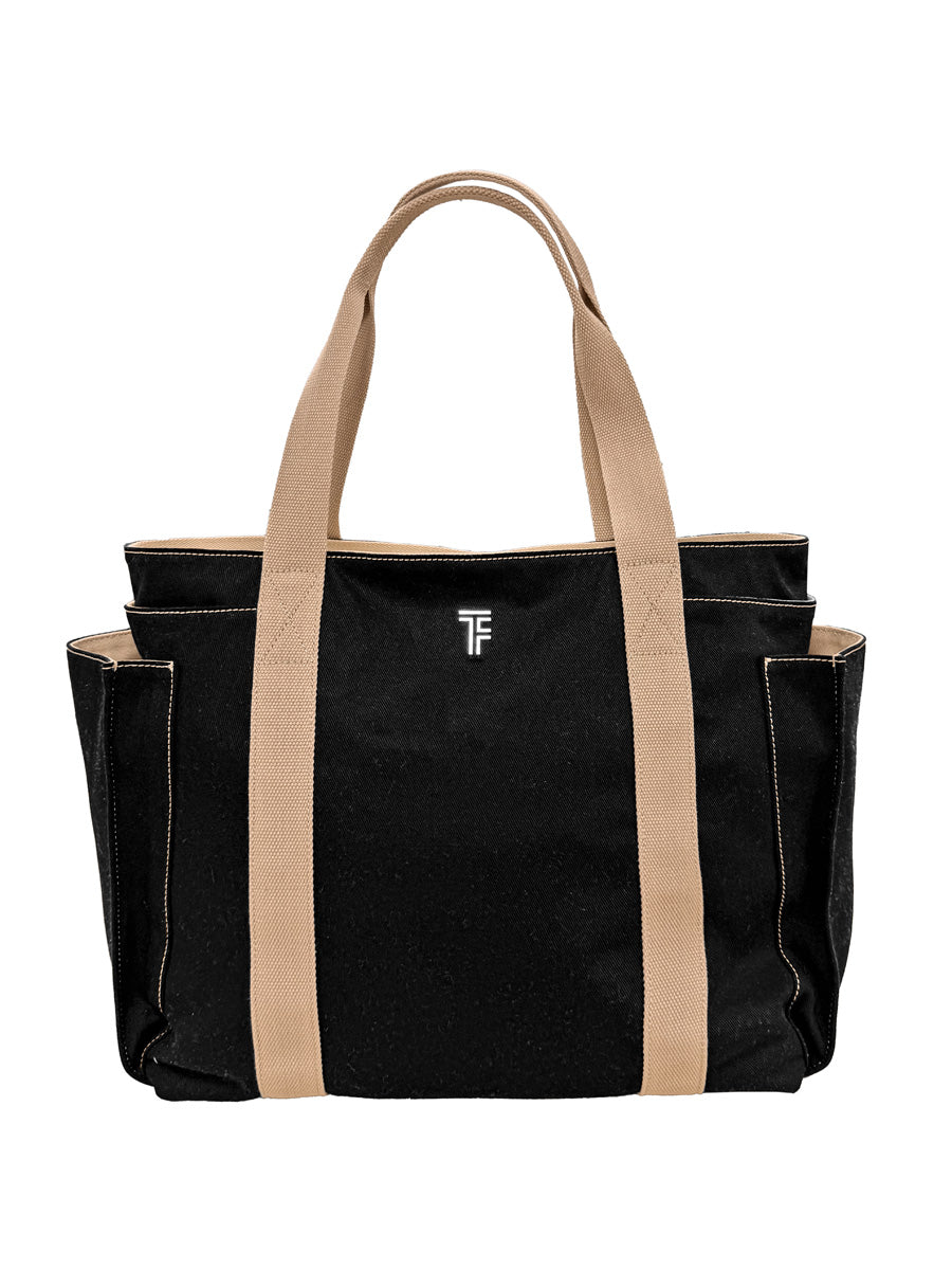 Cabo Shoulder Bag Black/Natural