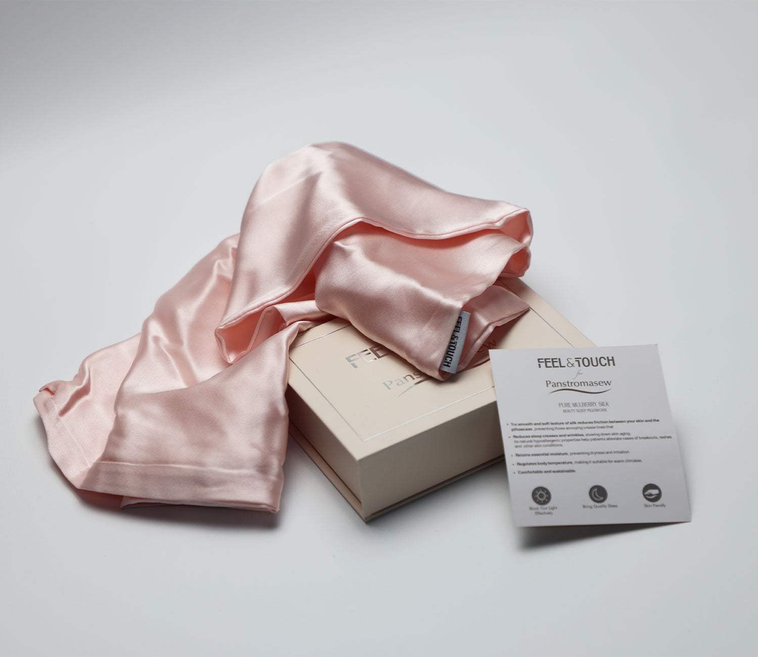 100% Mulberry Silk Pillowcase