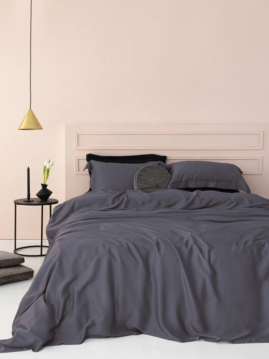 Bedsheet Set Nature Coal 250X270