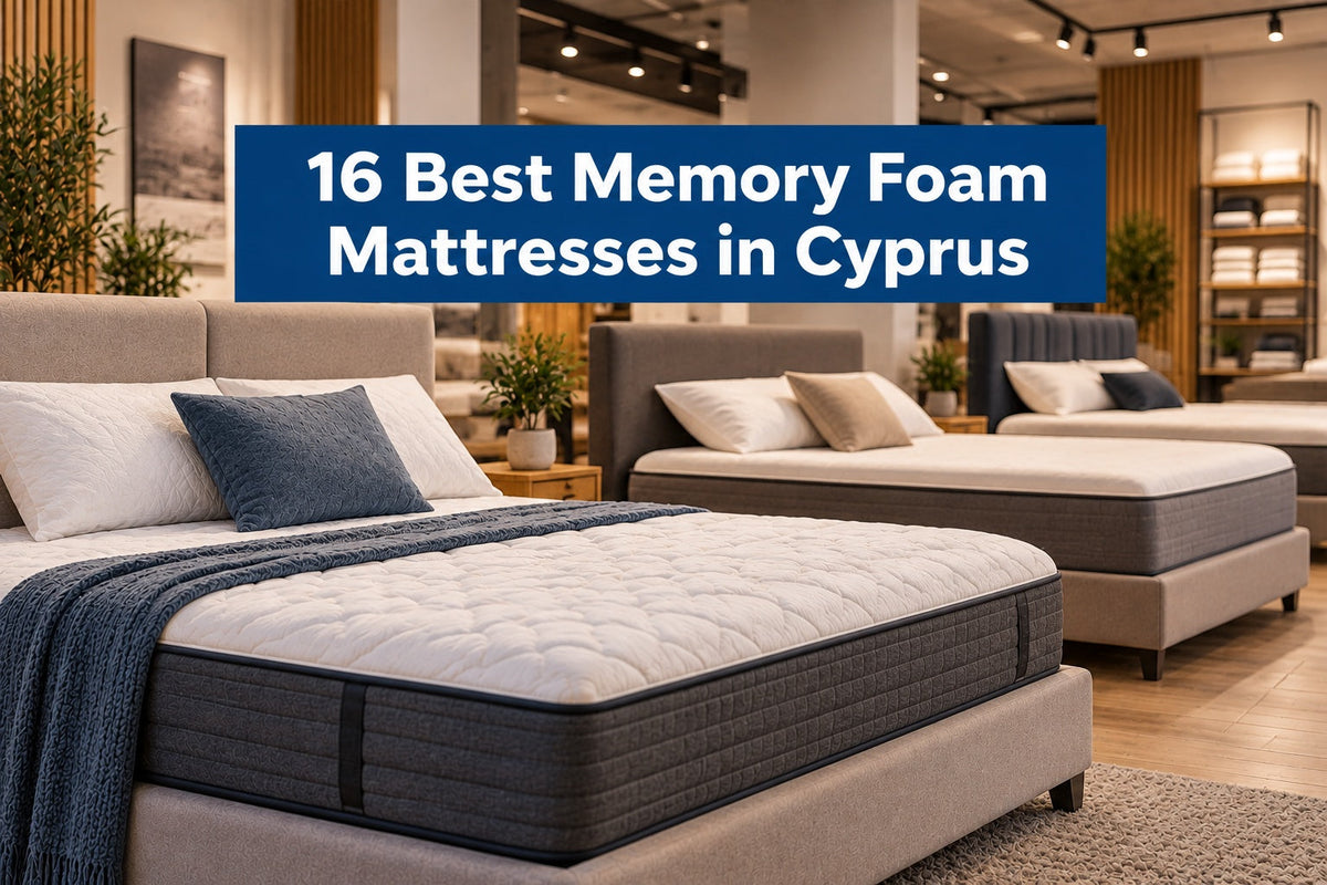 16 best memory foam mattresses in Cyprus