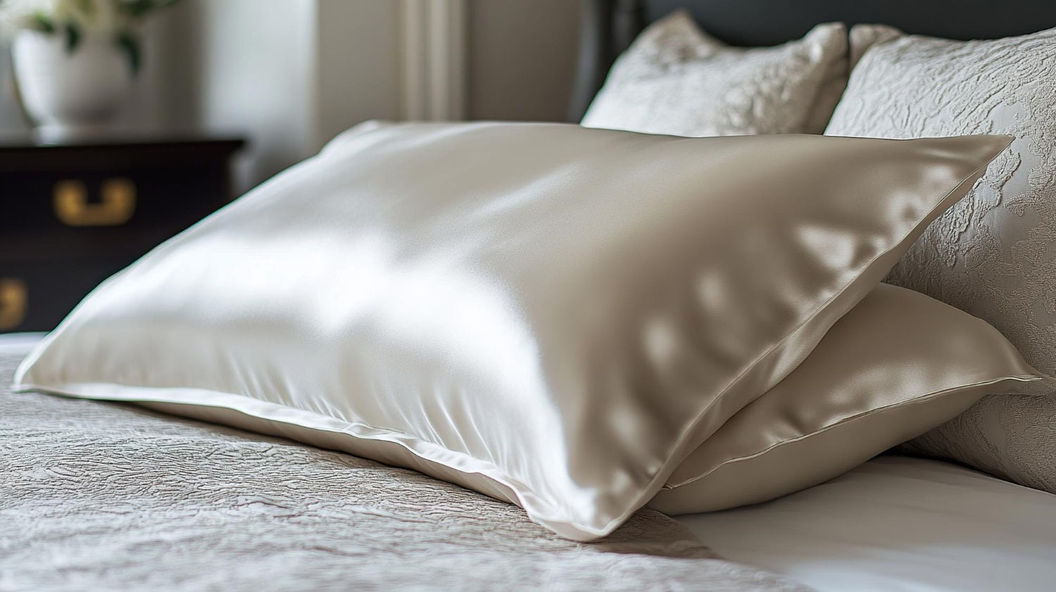 The differences between silk pillowcase and satin pillowcase.