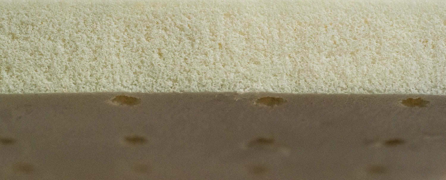 Talalay latex mattress material