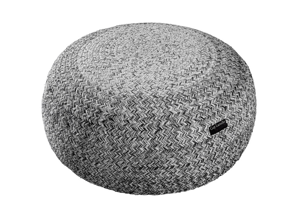 Pouf Ottoman Shades Grey 50X50X25