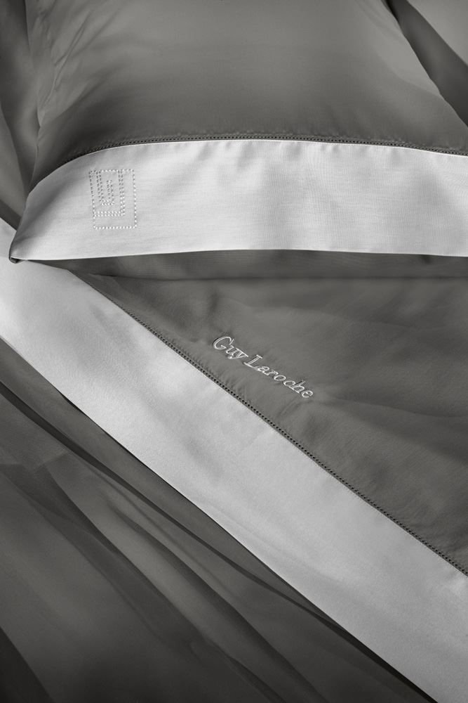 Bedsheet Set Silky Anthracite-Silver 270x280