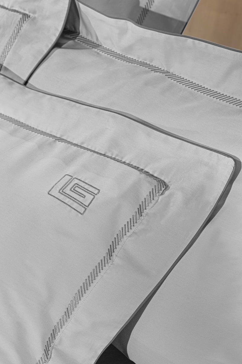 Bedsheet Set Elite Silver/Anthracite 270X280