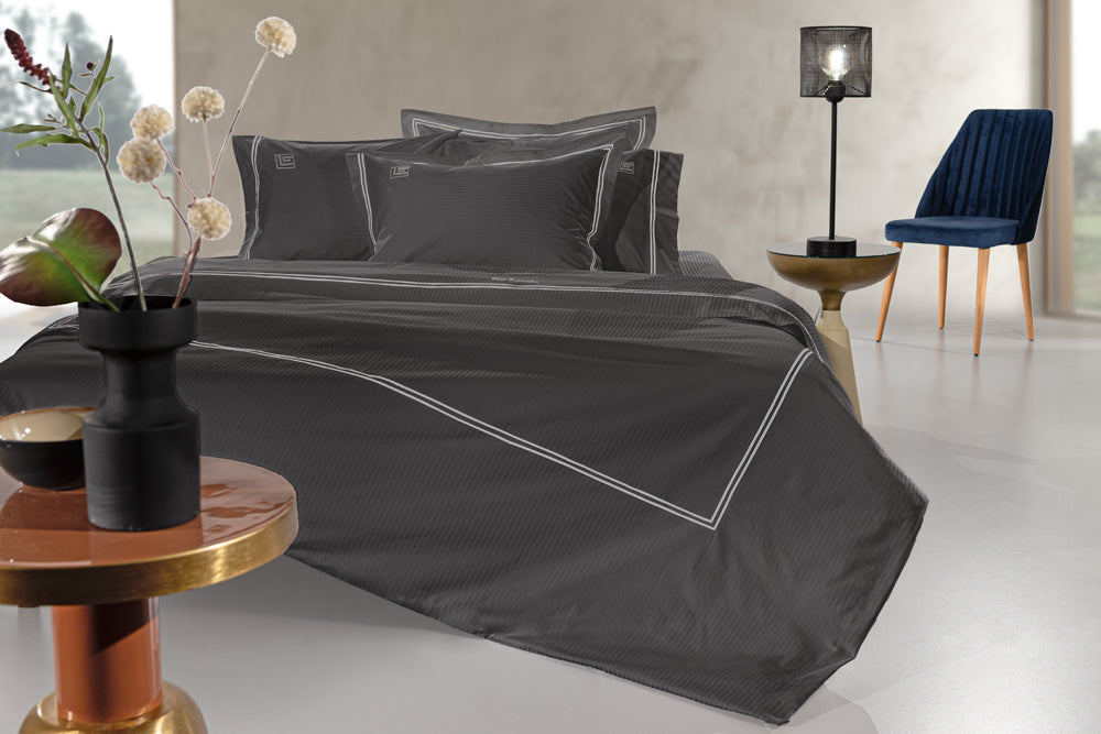 Bedsheet Set Nice Anthracite 270X280