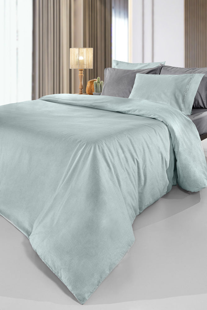Quilt Cover Colour Plus Mint 225X245