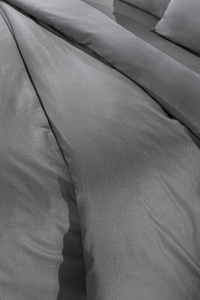 Quilt Cover Color Plus Anthracite 225X245
