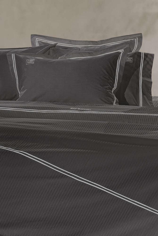 Quilt Cover Nice Anthracite 225X245