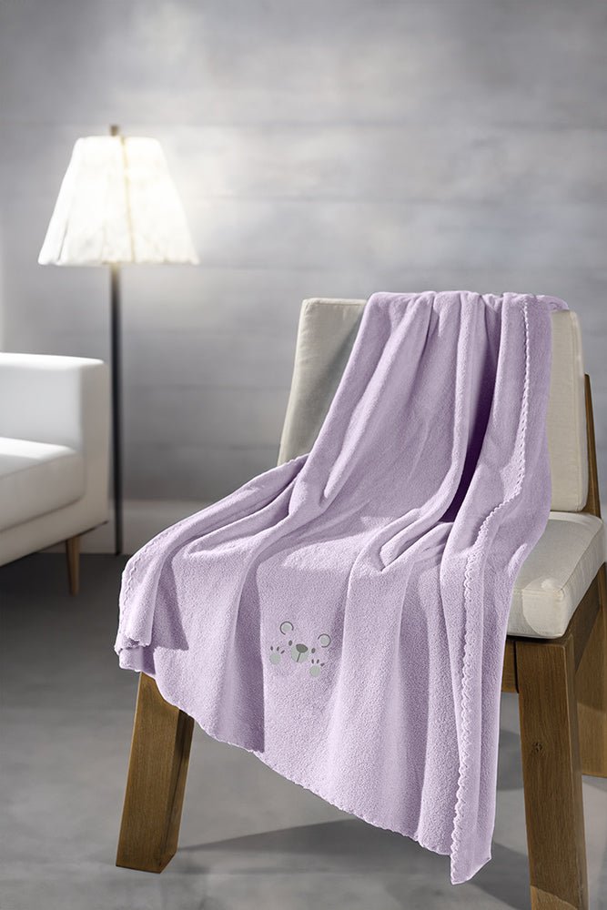 Baby Blanket Bear Iris 100X140