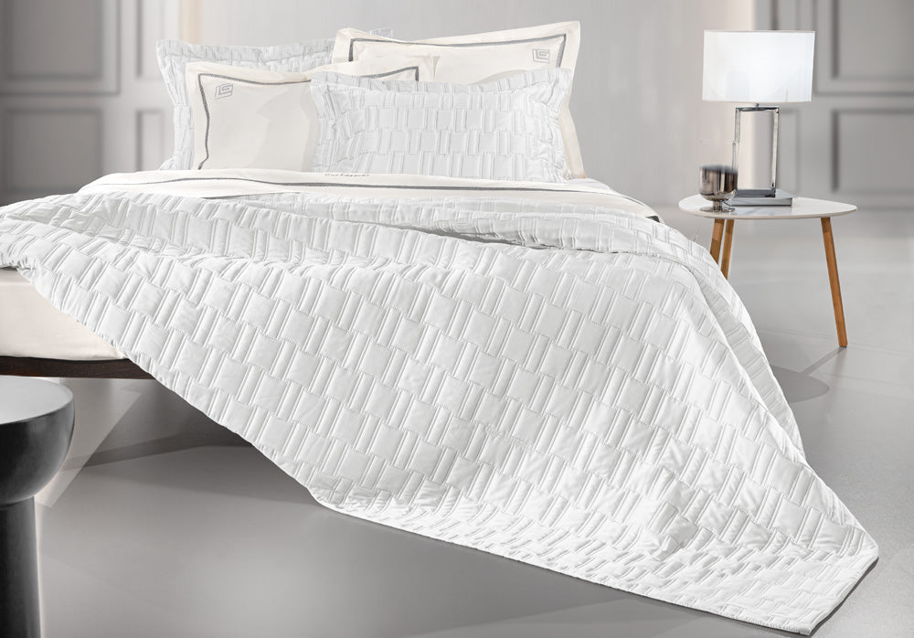 Bedspread Brick White 240X250