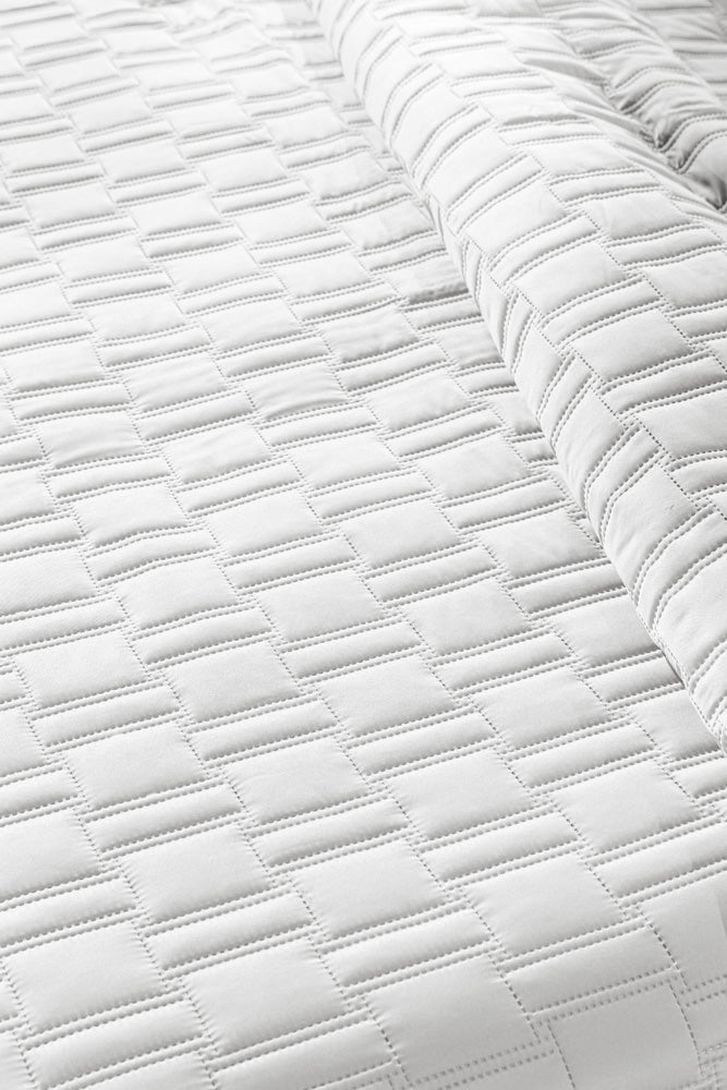 Bedspread Brick White 240X250