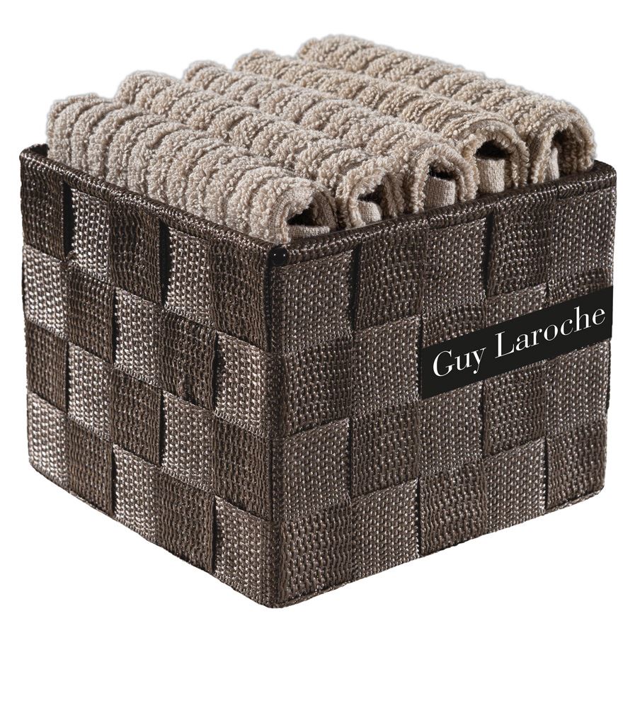 Guy Laroche Set 5pc. Hand Towels Be My Guest Mink