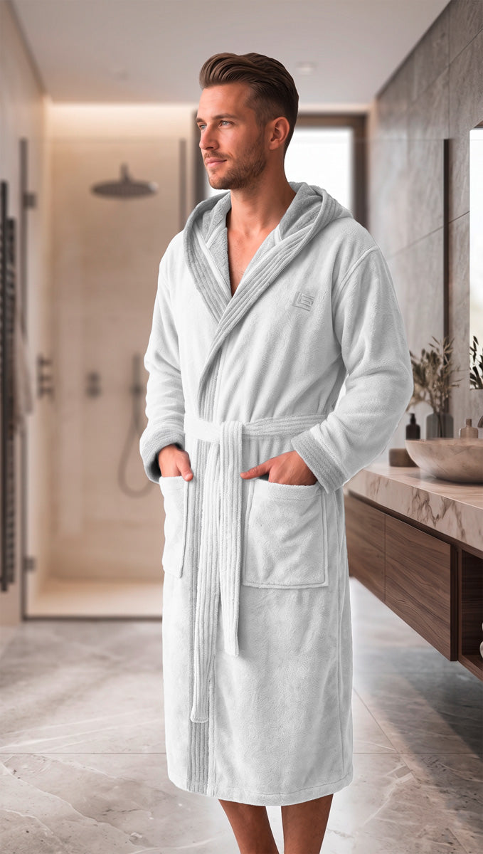 Bathrobe Monogram Ice