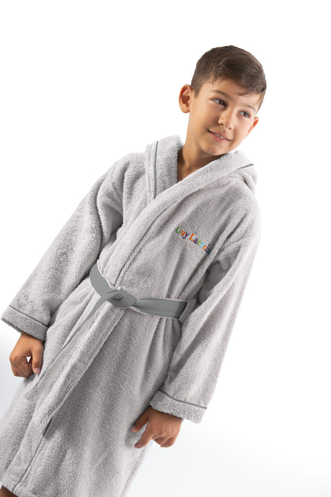 Kids Bathrobe Kids Silver 12-14