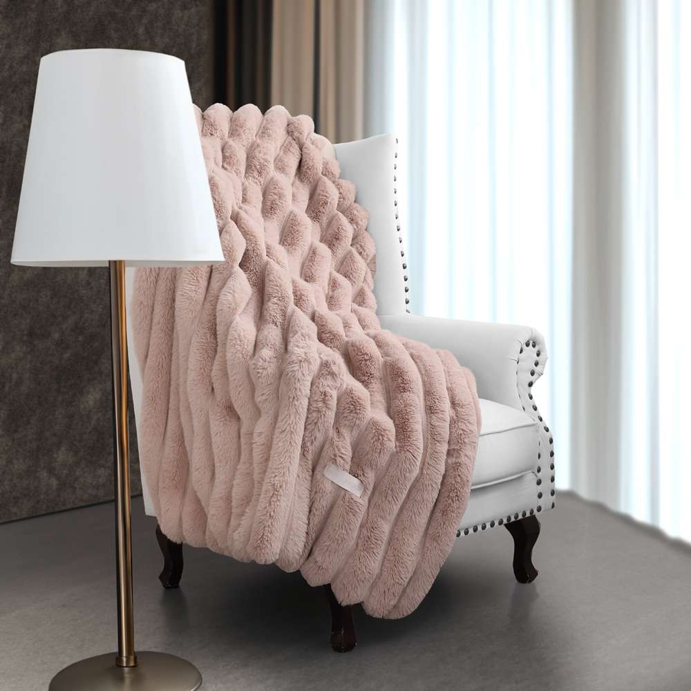 Throw St.Moritz Old Pink 120X160
