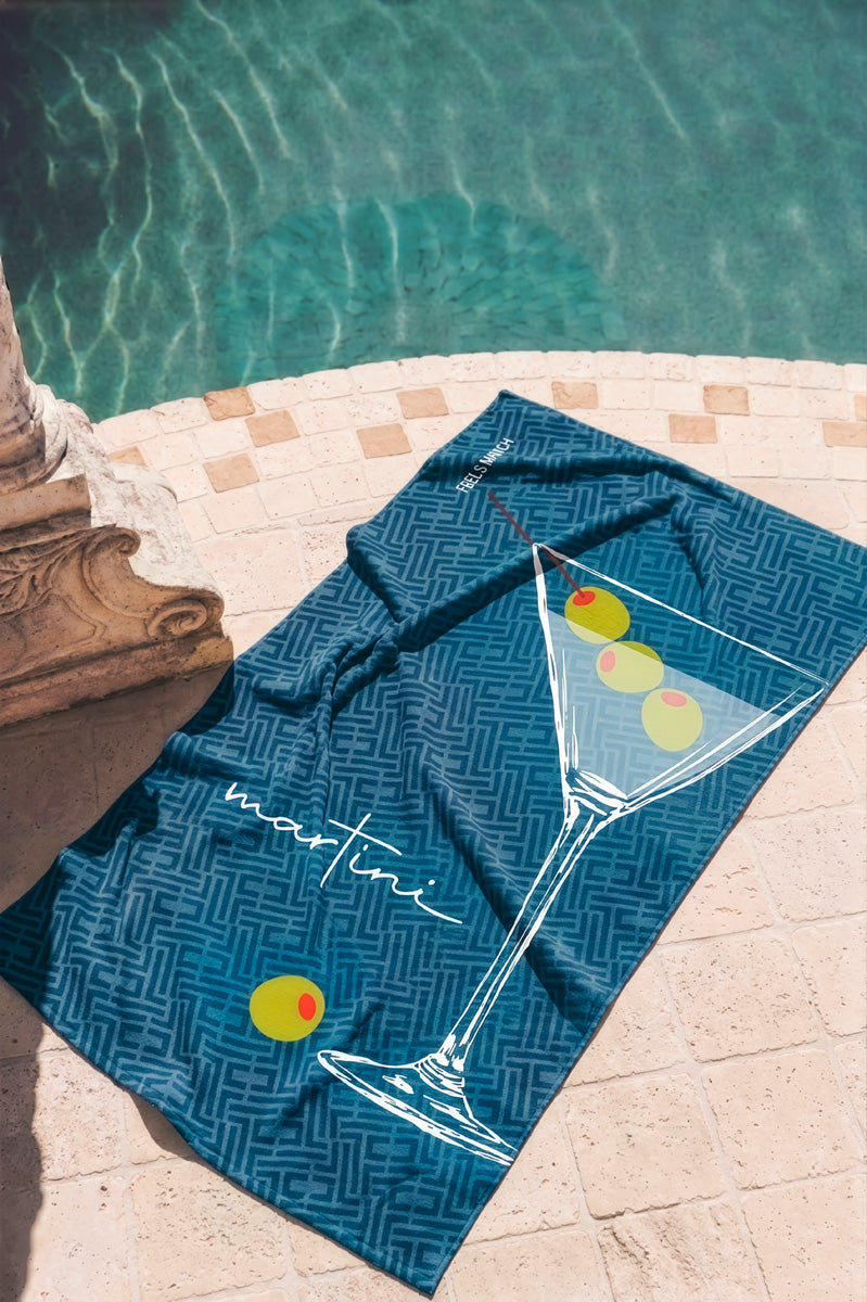Beach Towel Martini 80X160