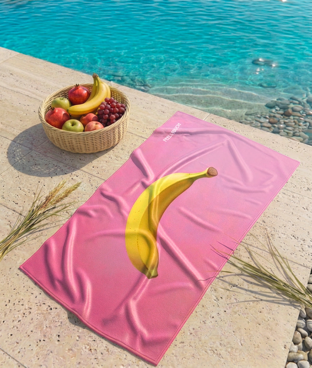 Beach Towel Fruits Banana 80X160