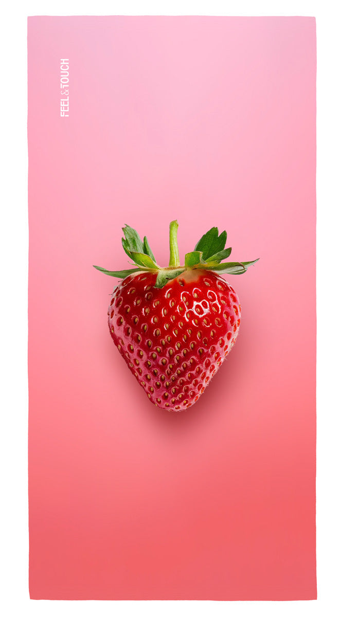Beach Towel Fruits Strawberry 80X160