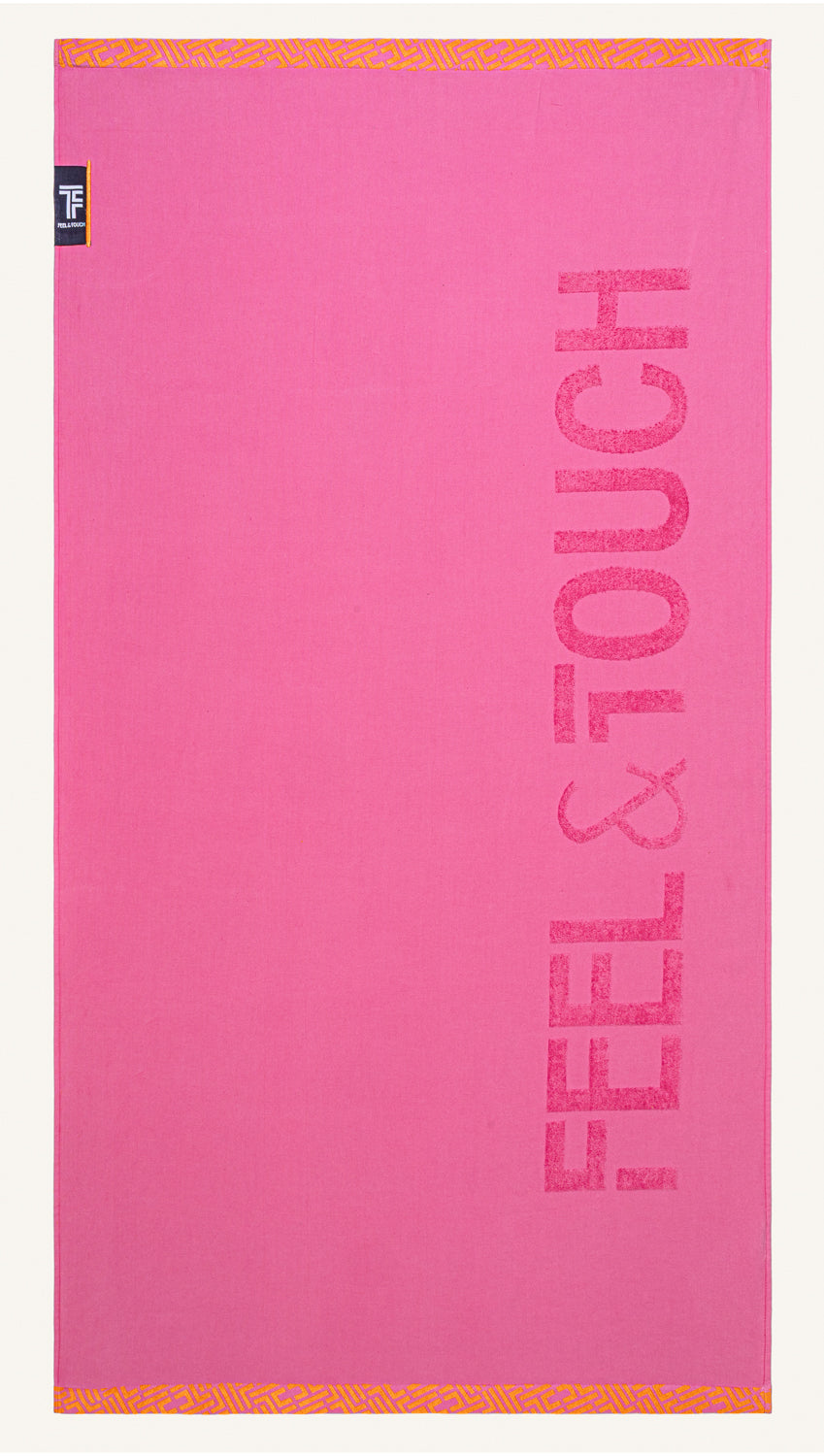 Beach Towel Sunny Fuchsia 90X180