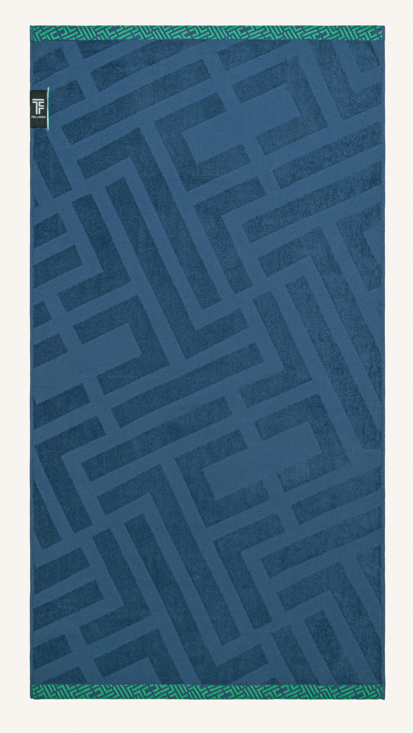 Beach Towel Fresh Cobalt 90X180