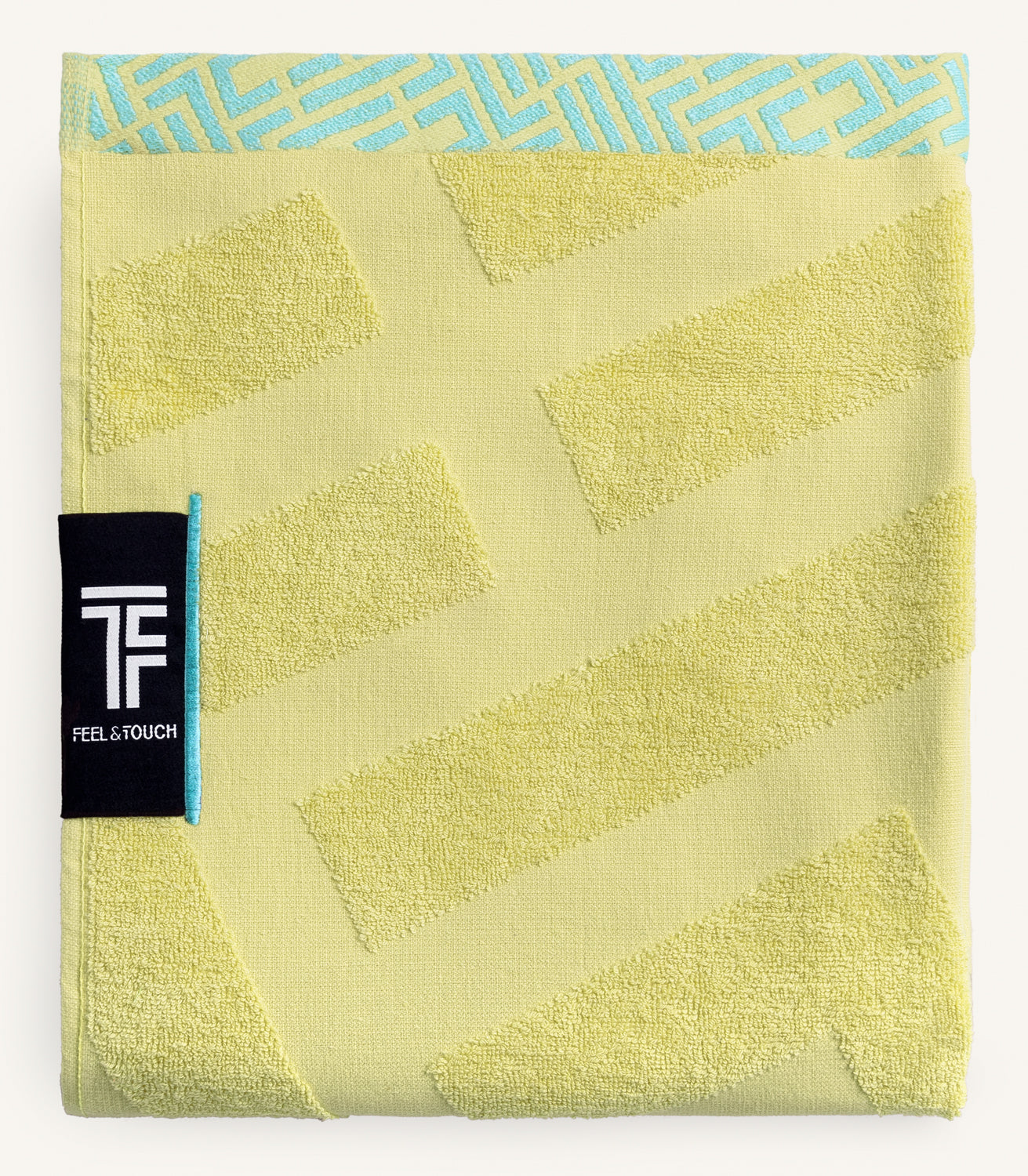 Beach Towel Fresh Lime 90X180